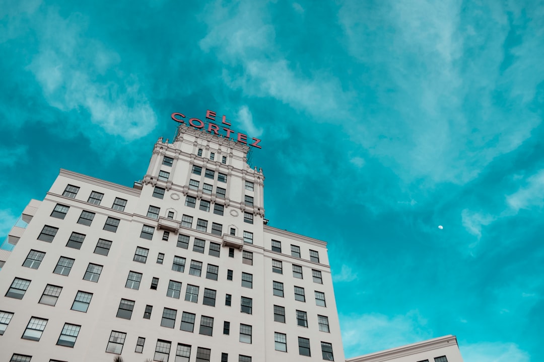 An amazing hotel in Downtown San Diego, The El Cortez.